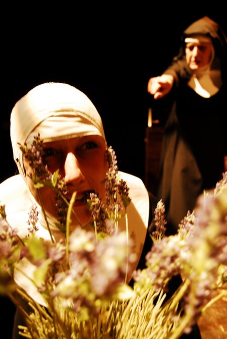 THE CONVENT by Jo Strømgren Kompani. On picture: Gunhild Aubert Opdal, Ulla Broch.